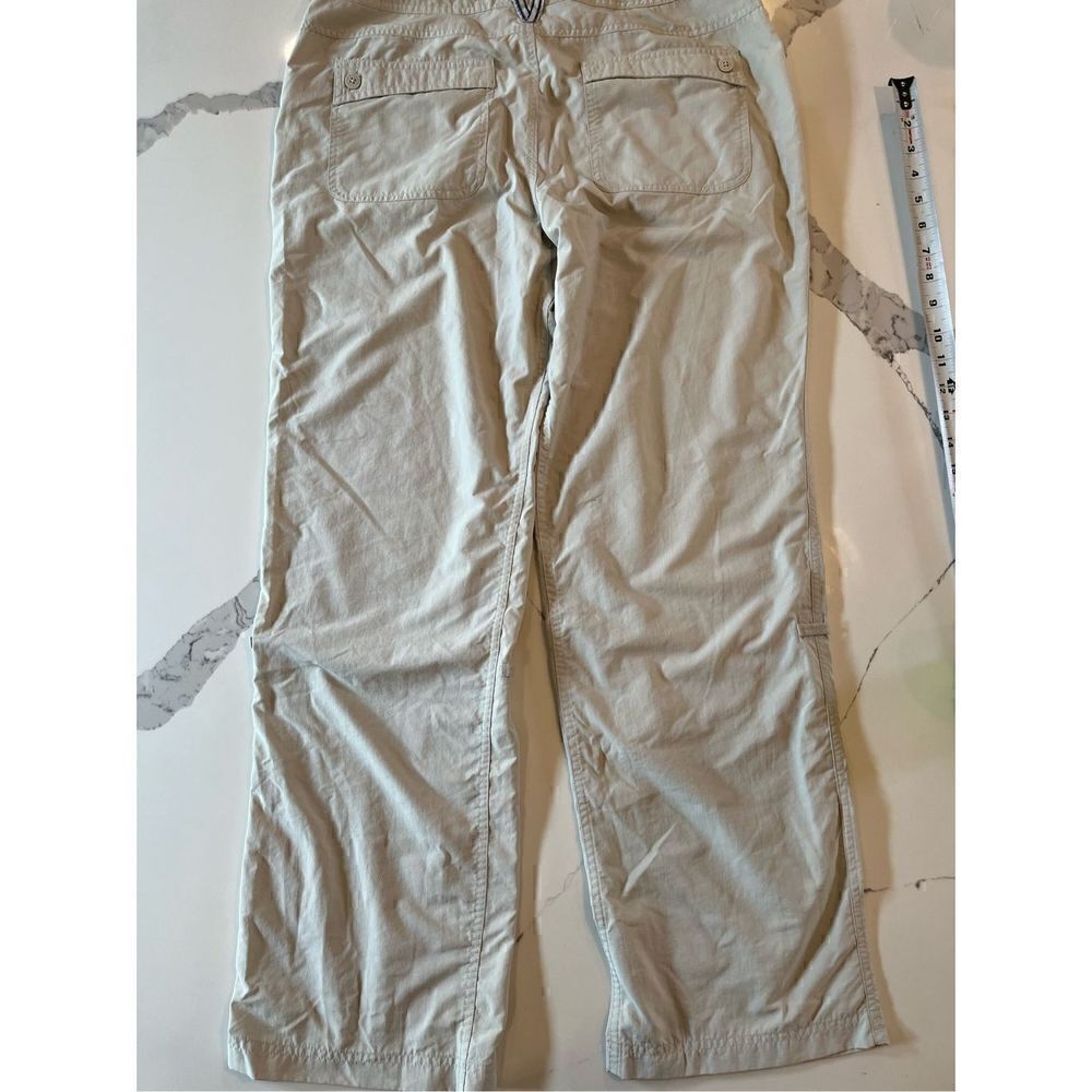 The North Face Women’s Khaki Hiking Pants Adjustable Hem Sz 10 - Picture 5 of 8